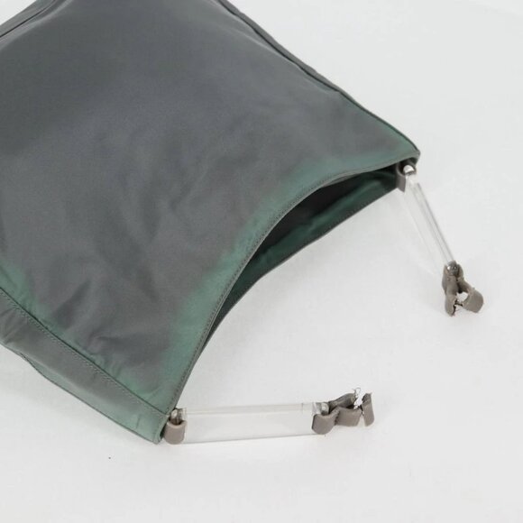 PRADA Shoulder Bag Nylon Khaki Auth 68087 - Picture 7 of 14